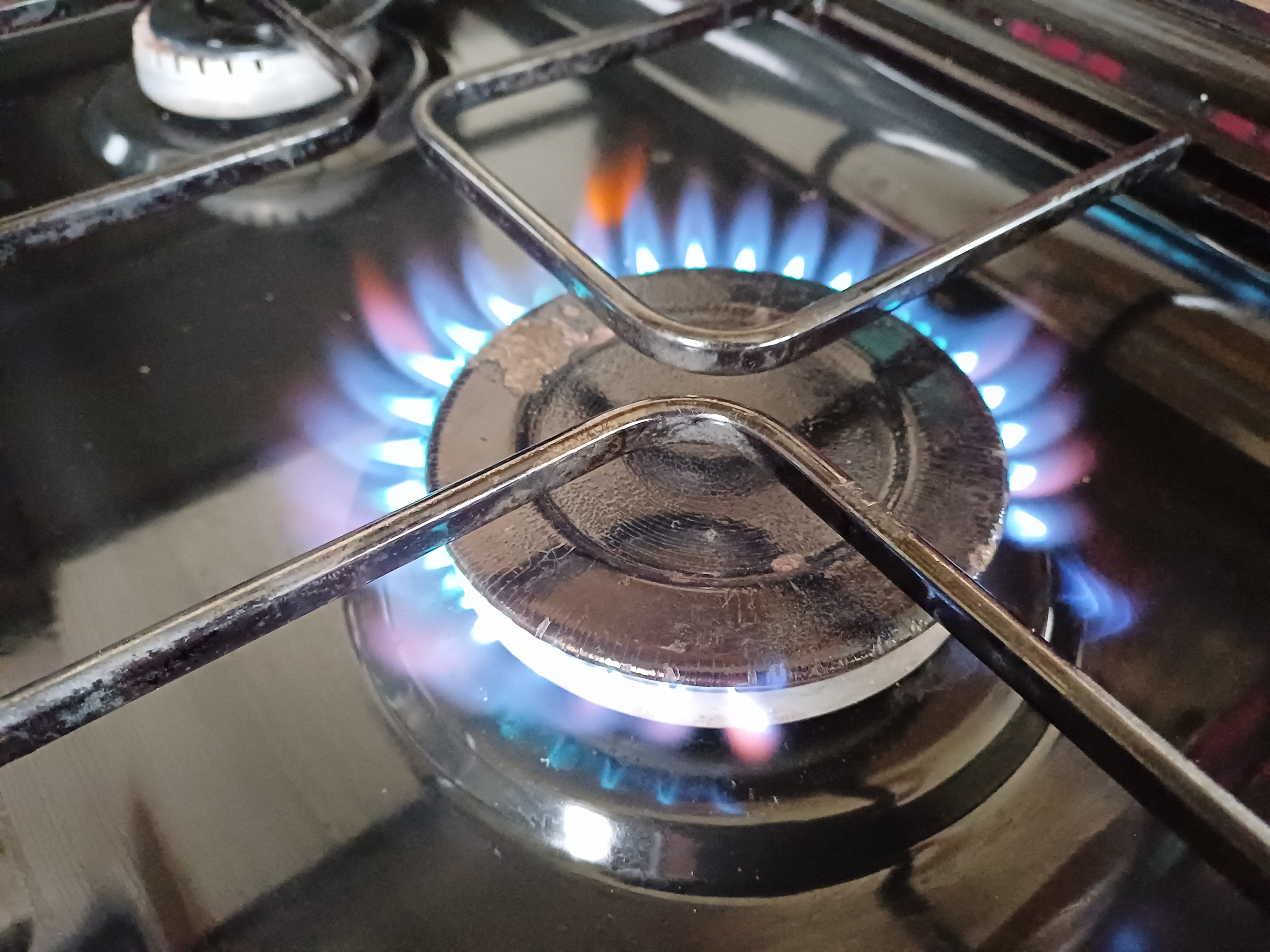 Why do we burn gas in our homes?                                                      